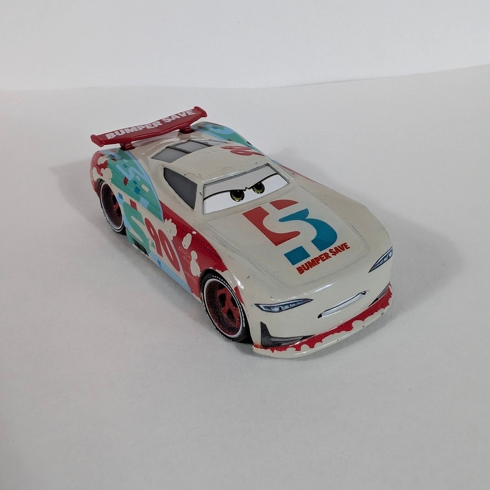 Disney Pixar Cars Ponchy Wipeout Bumper Save Next Gen Racer Diecast No 90